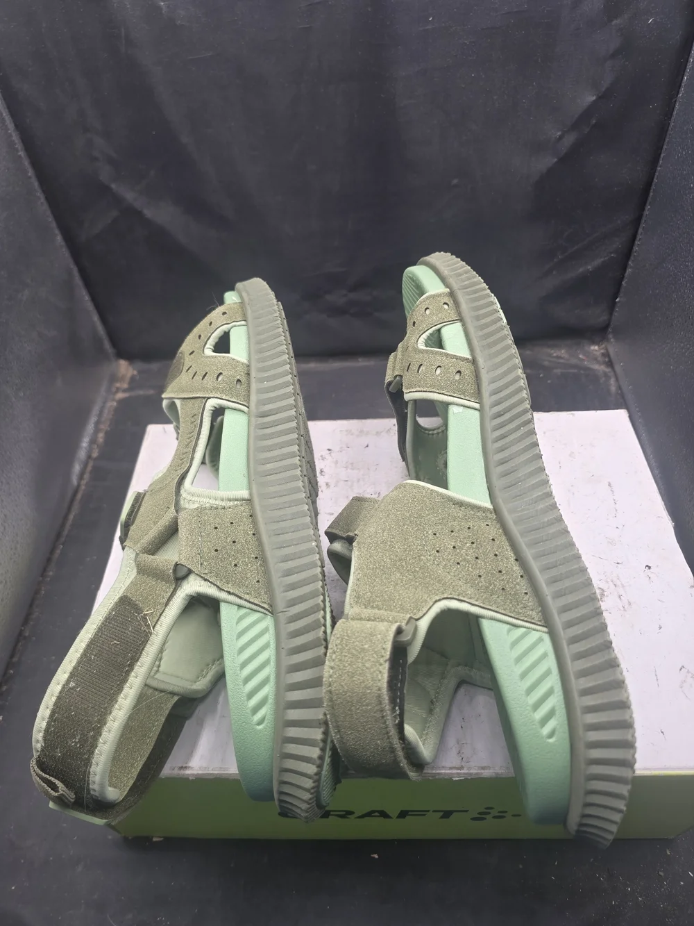 Men's Outdoor Sport Sandals in Olive Green